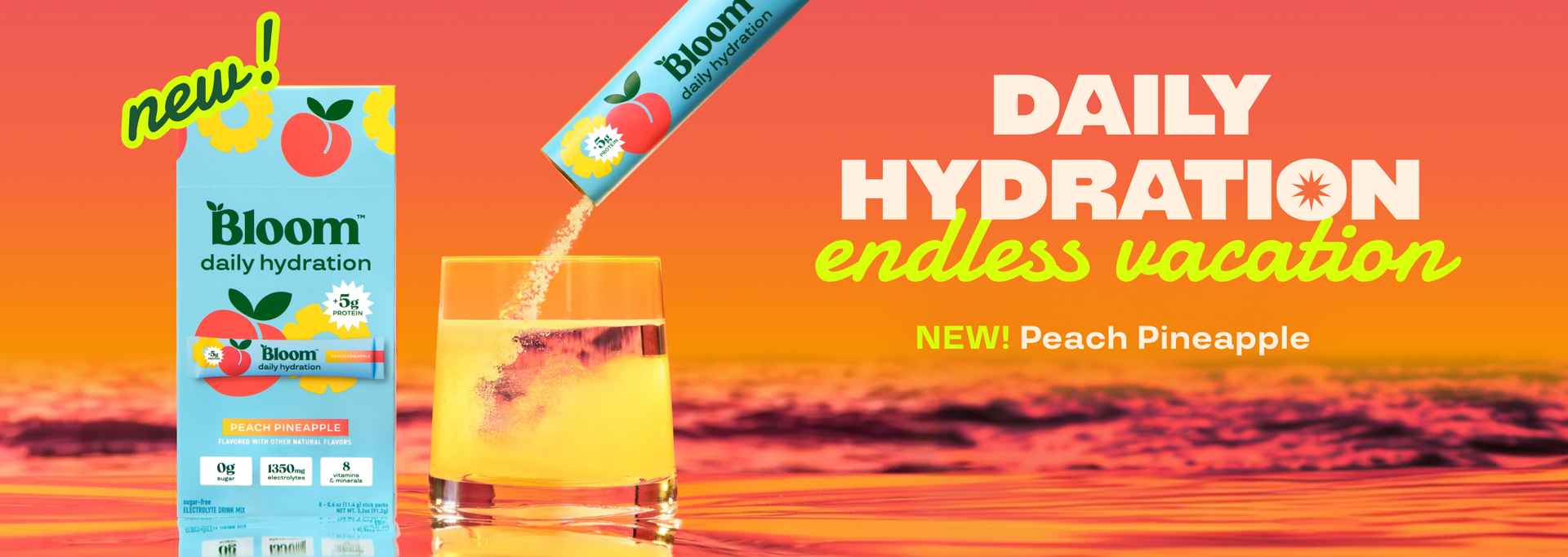 Daily Hydration — Peach Pineapple